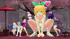 画像ギャラリー No.008のサムネイル画像 / 「PEACH BALL 閃乱カグラ」，シリーズでおなじみの「更衣室」の情報が公開。PS Storeで配信中のPS4用テーマ＆アバターに新バージョンが登場