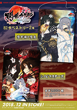画像ギャラリー No.004のサムネイル画像 / ホビーストック，「閃乱カグラ SHINOVI MASTER -東京妖魔篇- B2タペストリー」の予約受付開始