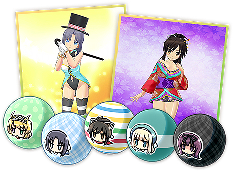 画像ギャラリー No.004のサムネイル画像 / Switch「PEACH BALL 閃乱カグラ」はDL版も同時発売へ。DLC4点セットをまとめた限定版も含め,あらかじめダウンロードは本日スタート