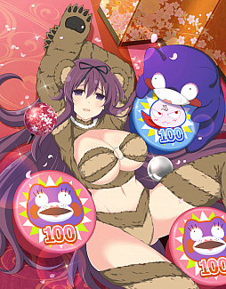 画像ギャラリー No.007のサムネイル画像 / 「PEACH BALL 閃乱カグラ」,発売記念のイベント“少女がケモノに!? セクシーピンボール”が開催