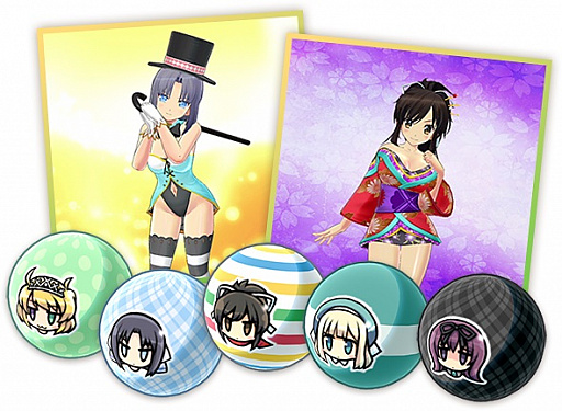 画像ギャラリー No.008のサムネイル画像 / 「PEACH BALL 閃乱カグラ」，ダウンロードコンテンツ「にゅうにゅうスペシャルDLC4点セット」が登場
