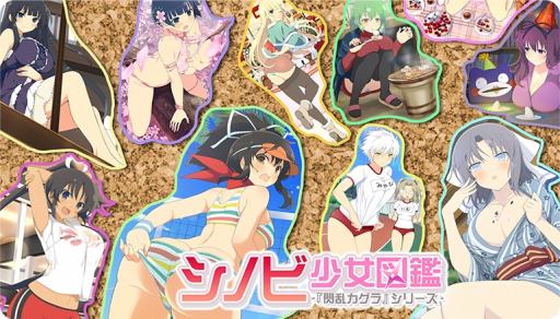 画像ギャラリー No.015のサムネイル画像 / 「閃乱カグラ」シリーズの特設サイト「シノビ少女図鑑」,国立半蔵学院の動画を公開