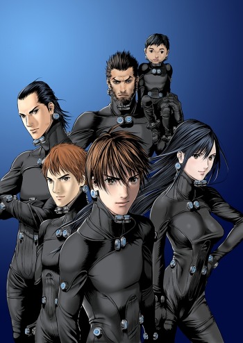 画像ギャラリー No.005のサムネイル画像 / 「シノビマスター」が「GANTZ」とのコラボを記念したアニメーションPVを公開