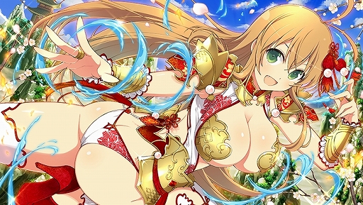 画像ギャラリー No.004のサムネイル画像 / 「シノビマスター 閃乱カグラ NEW LINK」，「一騎当千」シリーズとの第2弾コラボが開始。孫策と呂蒙が参入
