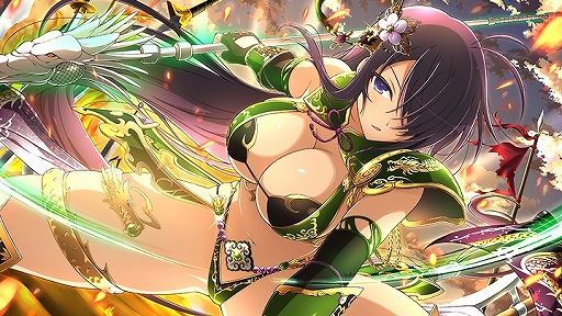 画像ギャラリー No.008のサムネイル画像 / 「シノビマスター 閃乱カグラ NEW LINK」，「一騎当千」シリーズとの第2弾コラボが開始。孫策と呂蒙が参入