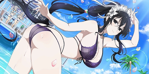 画像ギャラリー No.012のサムネイル画像 / 「シノビマスター 閃乱カグラ NEW LINK」，1日1回無料10連ガチャなどの“81の日記念 SPキャンペーン”を開催中