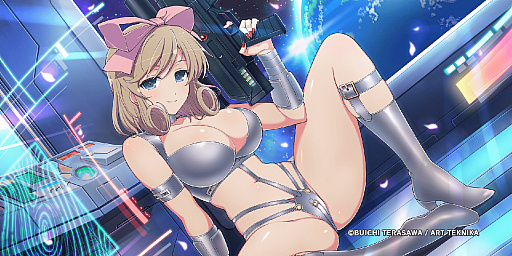 画像ギャラリー No.016のサムネイル画像 / 「シノビマスター 閃乱カグラ」が“COBRA THE SPACE PIRATE”とコラボ。コブラ衣装の日影やジェーンの衣装の春花が登場