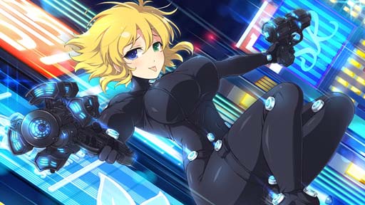 画像ギャラリー No.008のサムネイル画像 / 「シノマス」x「GANTZ」コラボイベントにガンツスーツを着た斑鳩,日影,両奈が登場