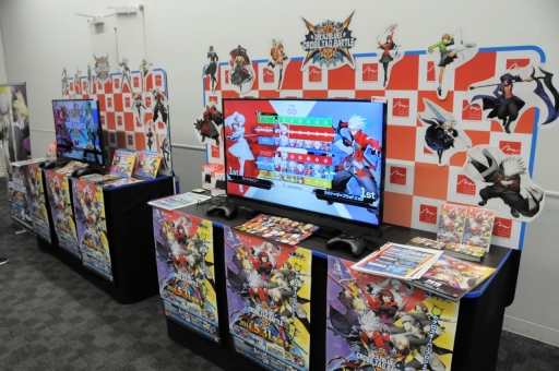 画像ギャラリー No.016のサムネイル画像 / 「P3D」「P5D」「BLAZBLUE CROSS TAG BATTLE」の合同体験会が秋葉原で開催。会場の模様を和田和久氏のコメントとともにお届け