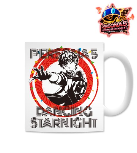 画像ギャラリー No.003のサムネイル画像 / 「P5D」「P3D」,各主人公とモルガナ,アイギスをあしらったTシャツ&マグカップの受注受付が開始