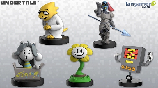 画像ギャラリー No.001のサムネイル画像 / 「UNDERTALE」,キャラクターフィギュア「ちていのちっこいなかまたち シリーズ2」が販売開始