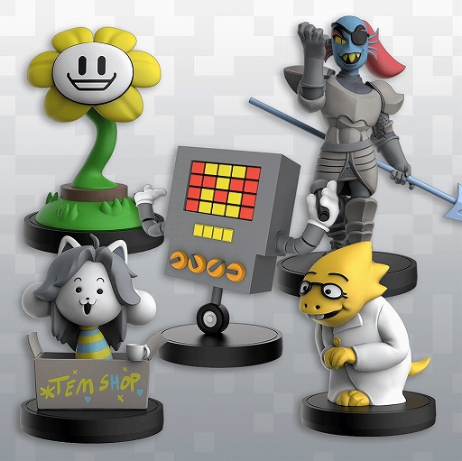 画像ギャラリー No.004のサムネイル画像 / 「UNDERTALE」,キャラクターフィギュア「ちていのちっこいなかまたち シリーズ2」が販売開始