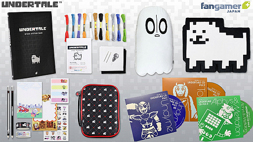 画像ギャラリー No.001のサムネイル画像 / Fangamerにて「UNDERTALE」最新グッズの販売がスタート。新春初売りのセールも実施