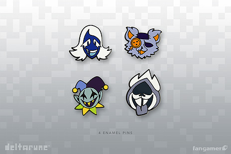 画像ギャラリー No.010のサムネイル画像 / 「UNDERTALE」の“ナプスタブルーク”ピンバッジ，「DELTARUNE」の“ジェビル”キーホルダーがFangamer Japanで本日夕方頃より販売へ