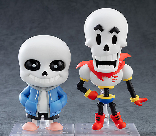 画像ギャラリー No.002のサムネイル画像 / 「UNDERTALE」のスケルトン兄弟がねんどろいどに。サンズとパピルスの予約受付が本日スタート