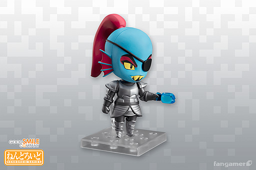 画像ギャラリー No.006のサムネイル画像 / 「UNDERTALE」アンダインのねんどろいど販売開始。表情パーツは通常顔と高笑い顔の2種，ヤリと“魚型のコップ”も付属
