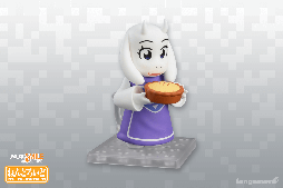 画像ギャラリー No.007のサムネイル画像 / 「UNDERTALE」ニンゲンとトリエルのねんどろいどが発売。バタースコッチシナモンパイや,手つなぎパーツ,フラウィなどのオプションパーツが付属