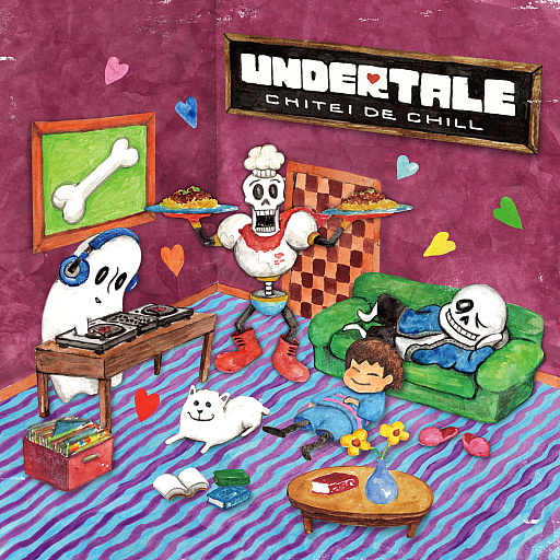 画像ギャラリー No.001のサムネイル画像 / 「UNDERTALE: CHITEI DE CHILL」，本日発売。SQUARE ENIX MUSICが手掛けるチルアレンジアルバム