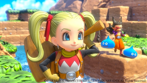画像ギャラリー No.008のサムネイル画像 / ［TGS 2018］「ドラゴンクエストビルダーズ2 破壊神シドーとからっぽの島」プレイレポート。操作感やビルドの基本が学べるクエストを体験した