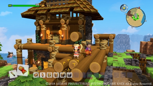 画像ギャラリー No.010のサムネイル画像 / ［TGS 2018］「ドラゴンクエストビルダーズ2 破壊神シドーとからっぽの島」プレイレポート。操作感やビルドの基本が学べるクエストを体験した