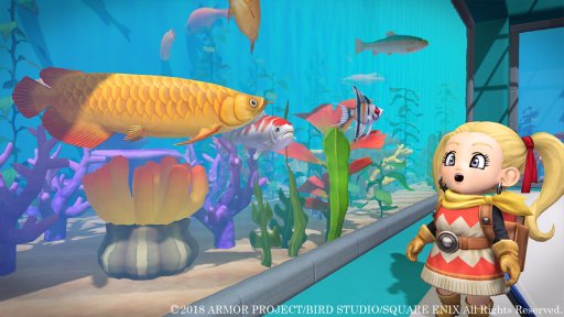 画像ギャラリー No.009のサムネイル画像 / 「ドラゴンクエストビルダーズ2」,追加DLC第2弾「水族館パック」を本日発売。水族館の作成などの新要素が登場