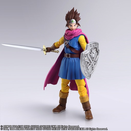 画像ギャラリー No.003のサムネイル画像 / 「ドラゴンクエストIII」の勇者が可動フィギュアのブリングアーツで登場
