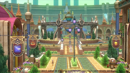 画像ギャラリー No.014のサムネイル画像 / 「ドラゴンクエストX　5000年の旅路　遥かなる故郷へ　オンライン」，エテーネ王国の王都キィンベルと新キャラ「リンカ」「シャンテ」を公開