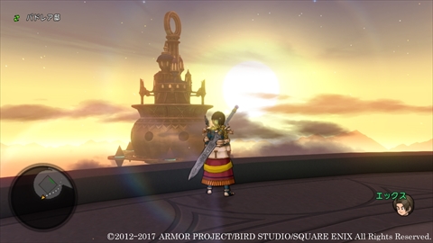 画像ギャラリー No.004のサムネイル画像 / 「ドラゴンクエストX　5000年の旅路 遥かなる故郷へ　オンライン」，エテーネ王国の「空中庭園」と王家に縁のある3人のキャラクターを紹介