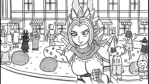 画像ギャラリー No.010のサムネイル画像 / 「DQ10」，「冒険者たちのきせき」のエピソード3が特設サイトで公開