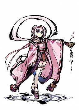 画像ギャラリー No.003のサムネイル画像 / デジタル版「桜降る代に決闘を」の事前登録がスタート。特典は限定デザインのデジタルカードスリーブ。キャスト第1弾も公開