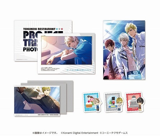 画像ギャラリー No.014のサムネイル画像 / 「ときめきレストラン☆☆☆ Project TRISTARS」,3種類ある豪華版の中身を紹介