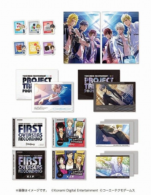 画像ギャラリー No.018のサムネイル画像 / 「ときめきレストラン☆☆☆ Project TRISTARS」,3種類ある豪華版の中身を紹介