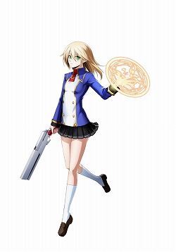 画像ギャラリー No.003のサムネイル画像 / BLAZBLUEの新作アプリ「BLAZBLUE ALTERNATIVE DARK WAR」,事前登録受付が開始。10万突破で“星4 士官学校制服ノエル”がプレゼント