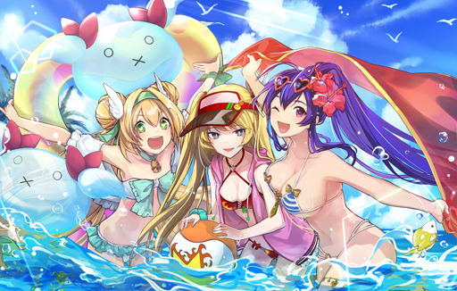画像ギャラリー No.001のサムネイル画像 / 「BLAZBLUE ALTERNATIVE DARKWAR」,イベント“夏色サンシャイン!〜青い海と喋る島〜”が開催