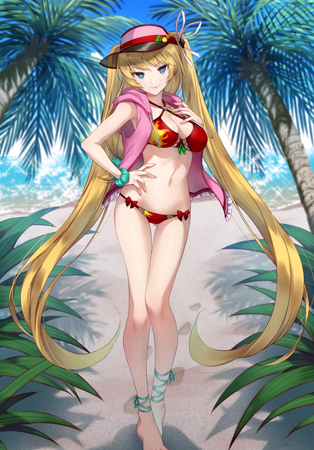 画像ギャラリー No.007のサムネイル画像 / 「BLAZBLUE ALTERNATIVE DARKWAR」,イベント“夏色サンシャイン!〜青い海と喋る島〜”が開催