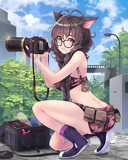 画像ギャラリー No.003のサムネイル画像 / ブループリントがスクエニと共同開発を行う「ヴィーナスランブル」が事前登録受付を開始。Live2Dで生き生きと動く女神が満載