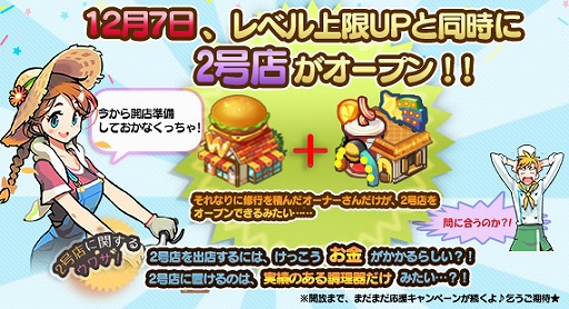 画像ギャラリー No.002のサムネイル画像 / バーガーショップ経営ゲーム「I LOVE バーガー」,2号店がオープン可能に
