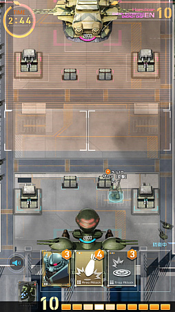 画像ギャラリー No.003のサムネイル画像 / 「機動戦士ガンダム 即応戦線」プレイレポート。一年戦争にスポットを当てた,手のひらで繰り広げられるリアルタイム戦略バトルを紹介