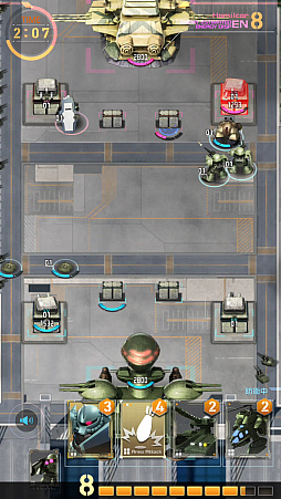 画像ギャラリー No.011のサムネイル画像 / 「機動戦士ガンダム 即応戦線」プレイレポート。一年戦争にスポットを当てた,手のひらで繰り広げられるリアルタイム戦略バトルを紹介