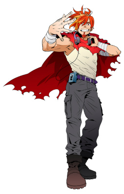 画像ギャラリー No.010のサムネイル画像 / 1000発以上の弾幕が60fpsで動く,スマホ向け縦スクロールSTG「アカとブルー」が配信開始――ライフ回復システムやオートBOMB機能も搭載