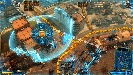 画像ギャラリー No.005のサムネイル画像 / マーベラス，タワーディフェンス×シューティングなPS4「X-Morph: Defense」を8月30日より配信。ユニット配置と自機操作で地球を侵略する