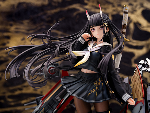 画像ギャラリー No.008のサムネイル画像 / 「アズールレーン」より重桜の軽巡“能代”が1/7スケールフィギュアに。受注は本日開始，2023年8月発売予定