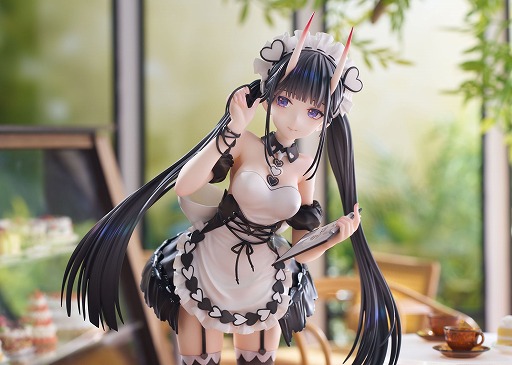 画像ギャラリー No.004のサムネイル画像 / ウエイトレス衣装の能代を立体化。「アズールレーン」能代 氷は少なめに？1/7スケールフィギュアを12月に発売。予約受付を開始