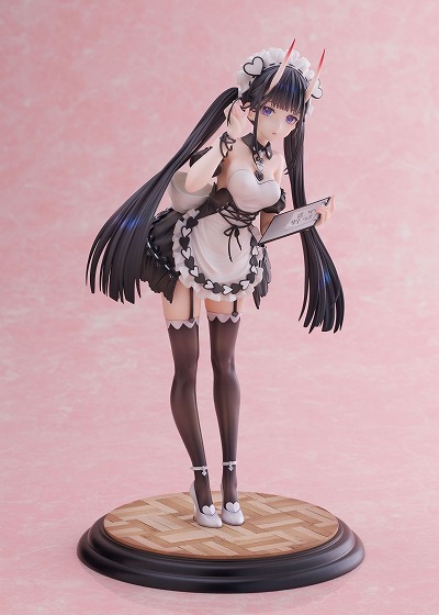 画像ギャラリー No.008のサムネイル画像 / ウエイトレス衣装の能代を立体化。「アズールレーン」能代 氷は少なめに？1/7スケールフィギュアを12月に発売。予約受付を開始