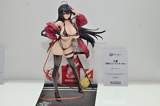 画像ギャラリー No.006のサムネイル画像 / ワンフェス2025[夏]レポート。「アズールレーン」だけでなく「勝利の女神：NIKKE」や「学園アイドルマスター」のフィギュアも充実