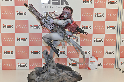 画像ギャラリー No.008のサムネイル画像 / ワンフェス2025[夏]レポート。「アズールレーン」だけでなく「勝利の女神：NIKKE」や「学園アイドルマスター」のフィギュアも充実