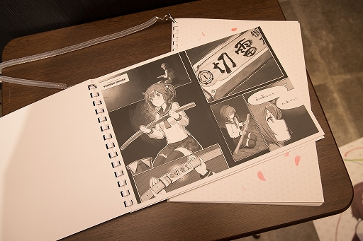 画像ギャラリー No.015のサムネイル画像 / 「刀使ノ巫女」SQUARE ENIX CAFEとのコラボ内容をレポート。フードやドリンクのほか，貴重な資料展示も