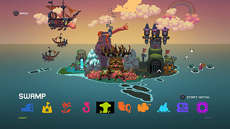 画像ギャラリー No.009のサムネイル画像 / PS4「Nidhogg 2」が“日本一 Indie Spirits”第6弾タイトルとして9月に登場。最大8人のトーナメントやオンライン対戦が可能