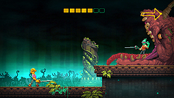 画像ギャラリー No.005のサムネイル画像 / PS4「Nidhogg 2」の配信が本日スタート。ハイスピードな攻防が魅力の対戦アクションゲーム