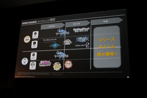 画像ギャラリー No.014のサムネイル画像 / DMM.com,「DMM GAMES カンファレンス 2017」で2016年度の業務実績や今後のリリースタイトルやプラットフォーム戦略などを発表